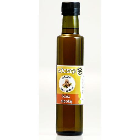Göcseji dióolaj 0,25l (antik üvegben)
