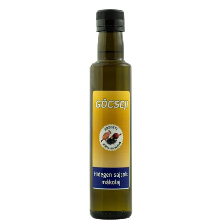 Göcseji mákolaj 0,25l (antik üvegben)